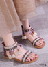 Boho Fringe Sandals